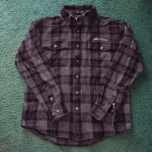 Harley Davidson Wool Button Down Shirt